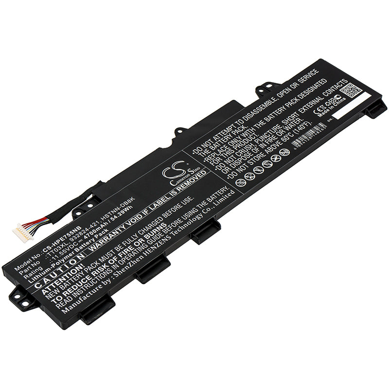 CS-HPE755NB Replacement Battery – Compatible with EliteBook 755 G5, EliteBook 755 G5 (3UN80EA), EliteBook 755 G5 (3UP42EA), EliteBook 755 G5 (3UP43EA), EliteBook 755 G5 (3UP65EA), EliteBook 755 G5 (3XJ79LT), EliteBook 755 G5 (3ZG68EA), EliteBook 755 G5 (4HZ47UT), EliteBook 755 G5 (4HZ48UT), EliteBook 755 G5 (4HZ51UT), EliteBook 755 G5 (4HZ53UT), EliteBook 755 G5 (4HZ54UT), EliteBook 755 G5 (4JB75LT), EliteBook 755 G5 (4SZ40PA), EliteBook 755 G5 (4TH29PT), EliteBook 755 G5 (4TN71UT), EliteBook