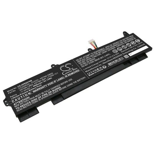CS-HPE857NB Replacement Battery – Compatible with EliteBook 850 G7, EliteBook 850 G7 10U46EA, EliteBook 850 G7 10U49EA, EliteBook 850 G7 10U54EA, EliteBook 850 G7 177D5EA, EliteBook 850 G7 177F2EA, EliteBook 850 G7 177F4EA, EliteBook 850 G7 18R49AW, EliteBook 850 G7 1C9H7UT, EliteBook 850 G7 1D0E8UT, EliteBook 850 G7 1F6C7UT, EliteBook 850 G7 1J5U6EA, EliteBook 850 G7 1J6F3EA, EliteBook 850 G7 1J6H9EA, EliteBook 850 G7 1W7S3PA, Elitebook 850 G7 1X7N7PA, EliteBook 850 G7 21U79PA, EliteBook 850