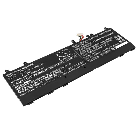 CS-HPE865NB Replacement Battery – Compatible with EliteBook 860 G9 5Z6B1EA, EliteBook 860 G9 5Z6B5EA, EliteBook 860 G9 5Z6B6EA, EliteBook 860 G9 5Z6D1EA, EliteBook 860 G9 6C188UT, EliteBook 860 G9 6C189UT, EliteBook 860 G9 6C190UT, EliteBook 860 G9 6C1Z7UT, EliteBook 860 G9 6F614EA, EliteBook 860 G9 6F6K4EA, EliteBook 860 G9 6F6K5EA, EliteBook 860 G9 6F6K6EA, EliteBook 860 G9 6F6K7EA, EliteBook 860 G9 6F6K8EA, Elitebook 860 G9 6G8T3PA, Elitebook 860 G9 6G9H1PA, Elitebook 860 G9 6G9H2PA,