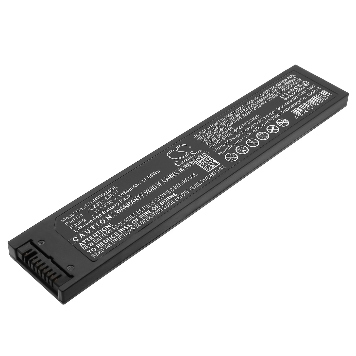 CS-HPF250SL Replacement Battery – Compatible with HP OfficeJet 200 Mobile Printe, OfficeJet  250 Mobile Printer, OfficeJet  252 Mobile Printer, OfficeJet  252C Mobile Printer, OfficeJet  258 Mobile Printer, OfficeJet 200 Mobile Printer, OfficeJet 200C Mobile Printer, OfficeJet 202 Mobile Printer, OfficeJet 202C Mobile Printer, OfficeJet 208 Mobile Printer, OfficeJet 250 Mobile All-in-On, OfficeJet 252 Mobile All-in-On, OfficeJet 252C Mobile All-in-O
