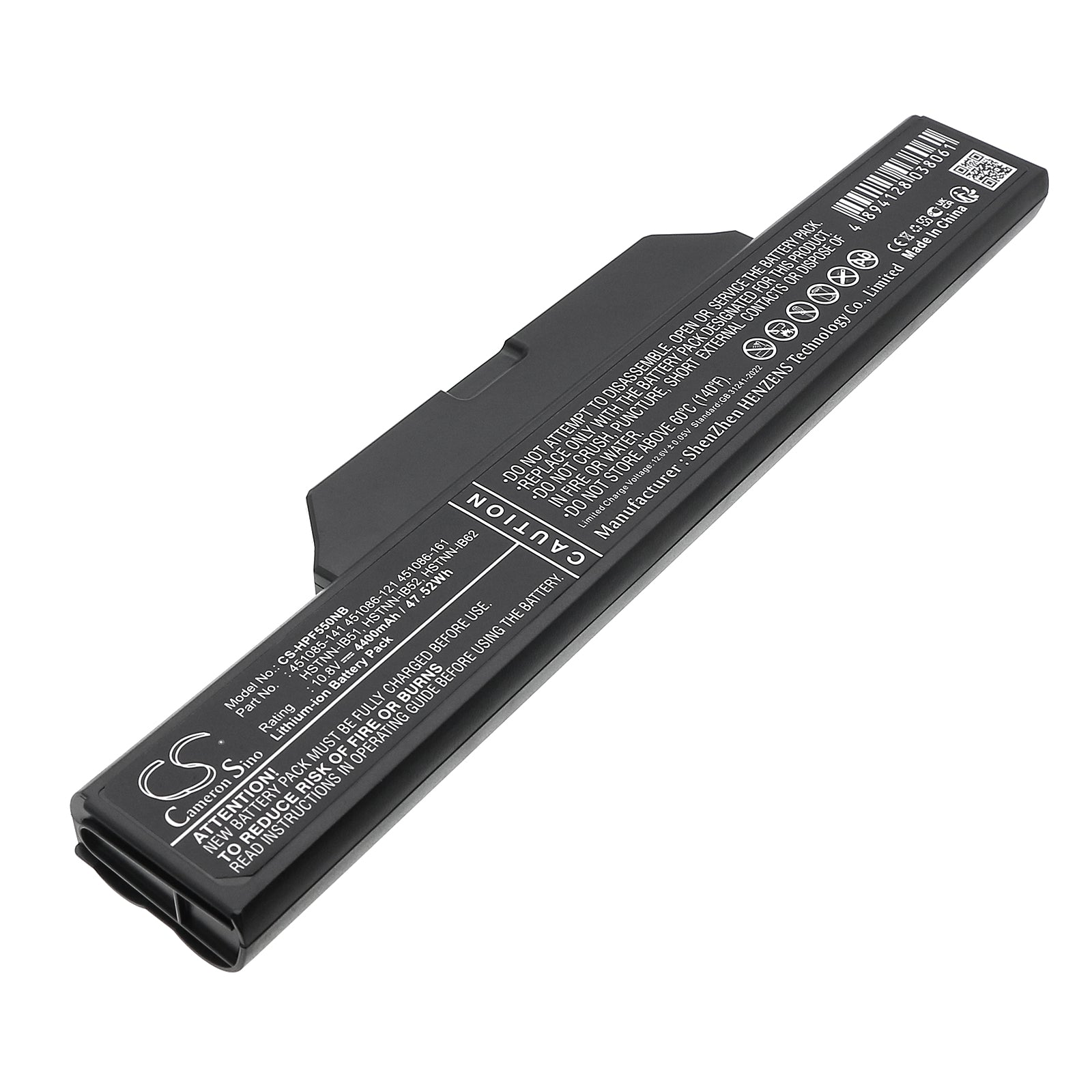 10.8V 4400mAh Li-ion Notebook/Laptop Battery for Compaq