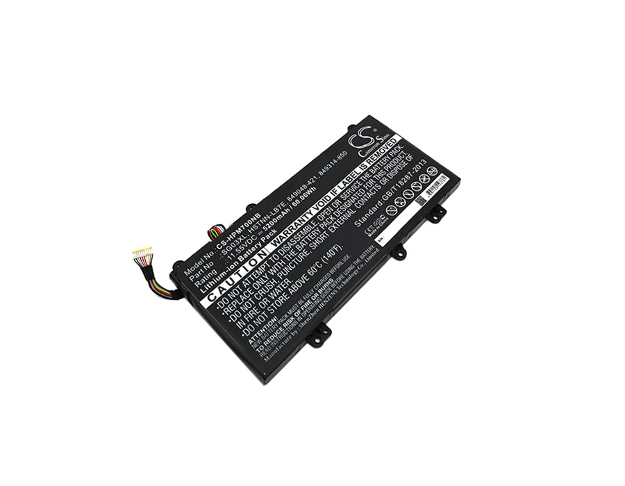 11.55V 5200mAh/60.06Wh Li-ion Notebook/Laptop Battery for HP