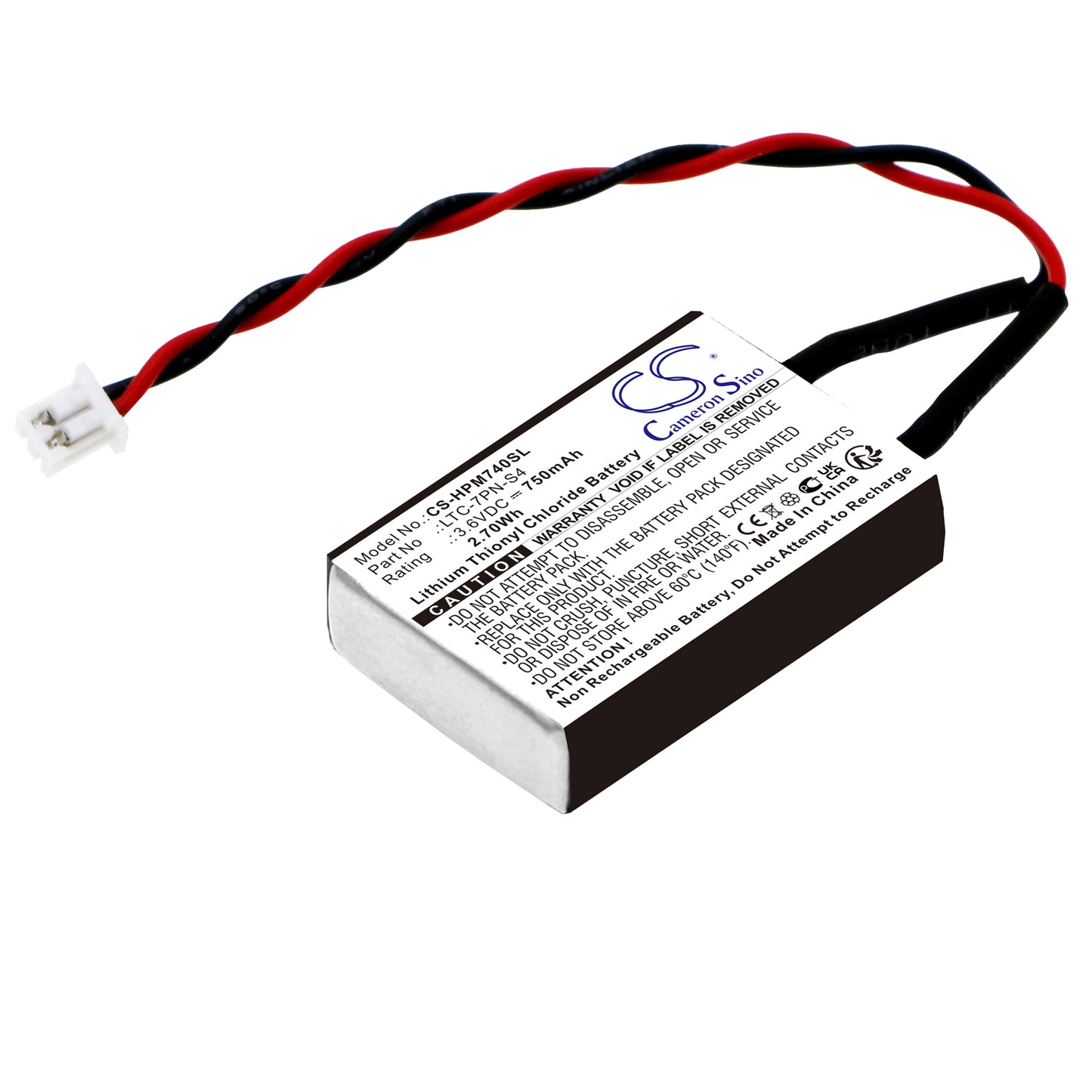CS-HPM740SL Replacement Battery – Compatible with Printer Memory