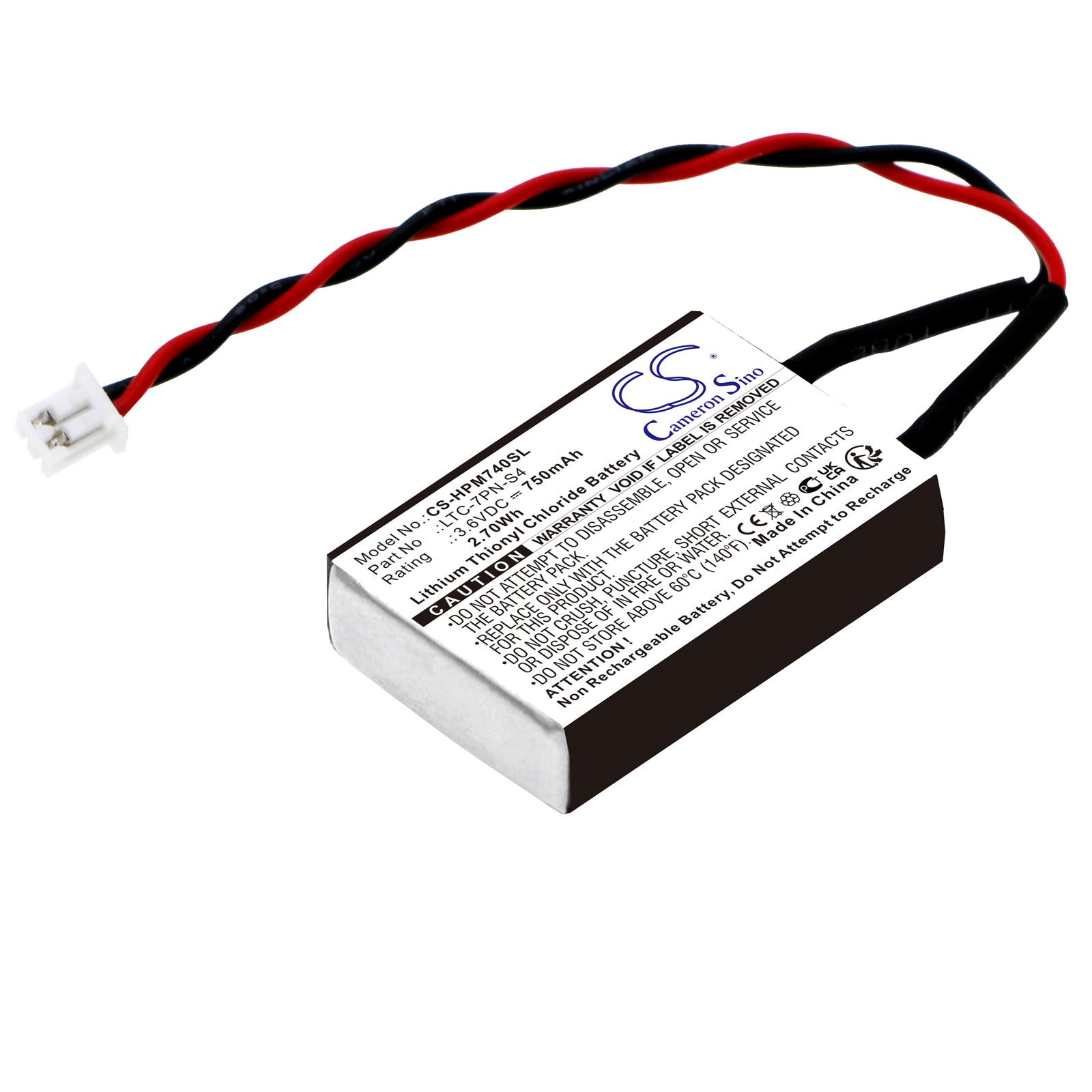 CS-HPM740SL Replacement Battery – Compatible with Printer Memory