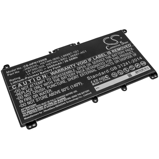 CS-HPN155NB Replacement Battery – Compatible with Pavilion 15 15-EG0000, Pavilion 15 EG0073CL