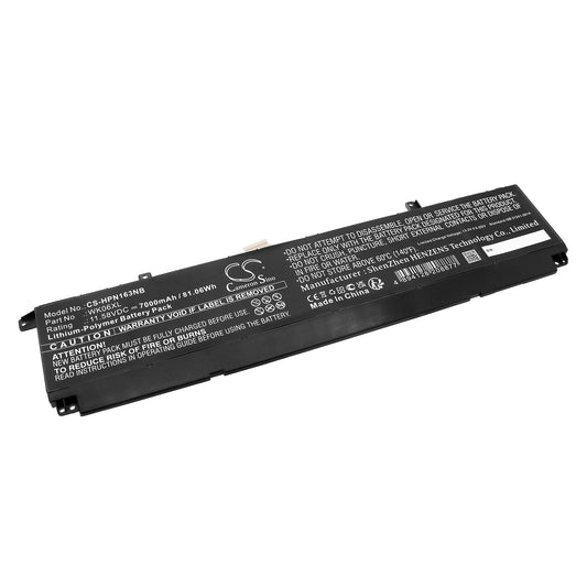 CS-HPN163NB Replacement Battery – Compatible with OMEN 16-K0000NE, OMEN 16-K0000NH, OMEN 16-K0000NN, OMEN 16-K0000NX, OMEN 16-K0001NA, OMEN 16-K0001NE, OMEN 16-K0001NF, OMEN 16-K0002NE, OMEN 16-K0002NK, OMEN 16-K0002NT, OMEN 16-K0002NX, OMEN 16-K0003NK, OMEN 16-K0003NM, OMEN 16-K0003NX, OMEN 16-K0004CI, OMEN 16-K0004NX, OMEN 16-K0005NK, OMEN 16-K0005NT, OMEN 16-K0006NB, OMEN 16-K0006NM, OMEN 16-K0006NQ, OMEN 16-K0007NM, OMEN 16-K0007NS, OMEN 16-K0008NM, OMEN 16-K0009NM, OMEN 16-K0010NA, OMEN