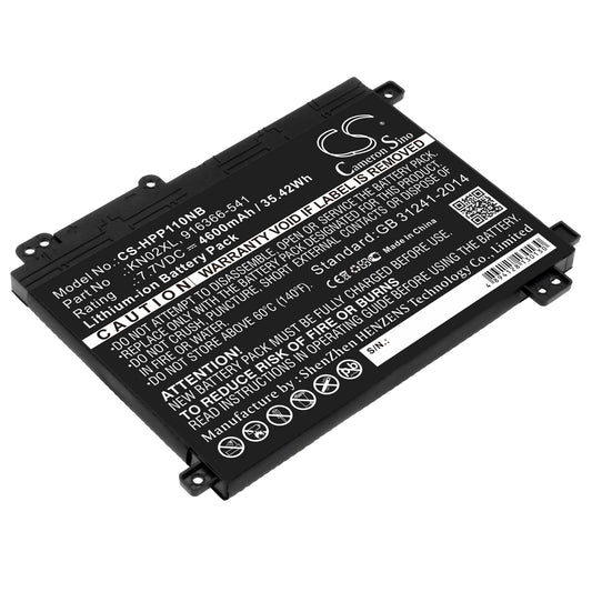 7.7V 4600mAh/35.42Wh Li-ion Notebook/Laptop Battery for HP