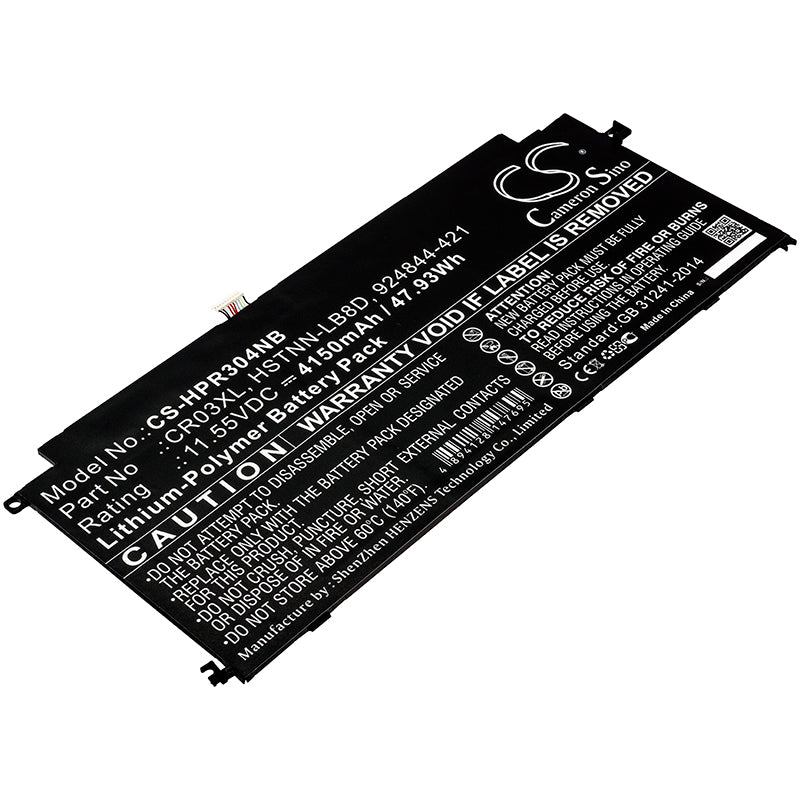 CS-HPR304NB Replacement Battery – Compatible with Envy 12-E000 X2 Detachable PC, ENVY 12-g000 x2 Detachable PC, ENVY 12-G000 X2DETACHABLE PC, ENVY x2 12-e000 CTO, ENVY X2 12-E000CTO, Envy X2 12-E000NA, Envy X2 12-E001NA, Envy X2 12-E001NF, ENVY x2 12-e001tu, ENVY x2 12-e002tu, Envy X2 12-E003NF, Envy X2 12-E011NR, Envy X2 12-E050NA, Envy X2 12-E051NA, Envy X2 12-E091MS, ENVY x2 12-g000 CTO, ENVY X2 12-G000CTO, ENVY x2 12-g000na, ENVY x2 12-g000nt, ENVY x2 12-g000tu, ENVY x2 12-g001na, ENVY x2