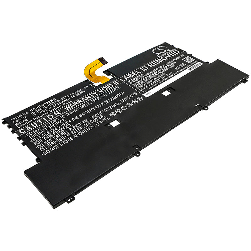 CS-HPS132NB Replacement Battery – Compatible with F1D61EA#ABD, Spectre 13(2016), Spectre 13T-V000 CTO, Spectre 13T-V100, Spectre 13-V000, Spectre 13-V000NA, Spectre 13-V000NC, Spectre 13-V000ND, Spectre 13-V000NE, Spectre 13-V000NF, Spectre 13-V000NG, Spectre 13-V000NI, Spectre 13-V000NIA, Spectre 13-V000NL, Spectre 13-V000NM, Spectre 13-V000NO, Spectre 13-V000NQ, Spectre 13-V000NT, Spectre 13-V000NU, Spectre 13-V000NV, Spectre 13-V000NX, Spectre 13-V001DX, Spectre 13-V001LA, Spectre 13-V001NA,