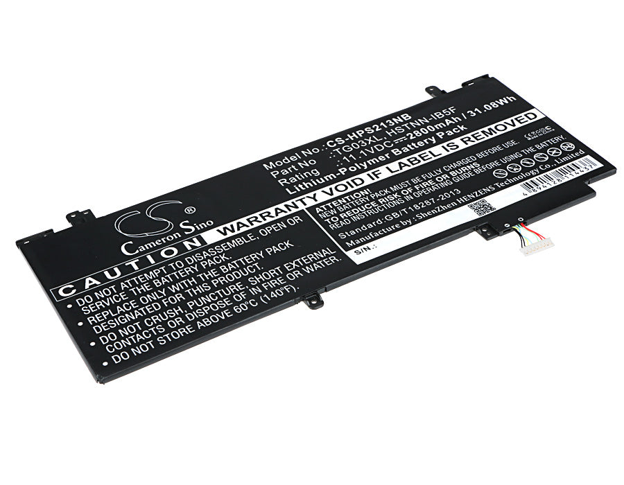 11.1V 2800mAh/31.08Wh Li-Polymer Notebook/Laptop Battery for HP
