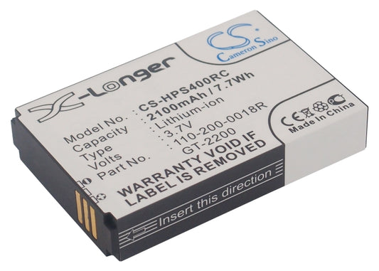 3.7V 2100mAh/7.77Wh Li-ion Hotspot Battery for Clear