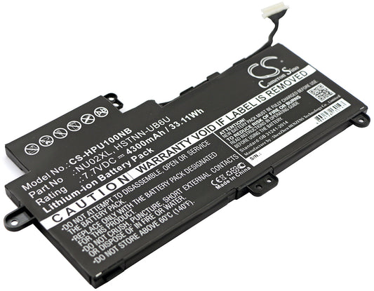 7.7V 4300mAh/33.11Wh Li-ion Notebook/Laptop Battery for HP
