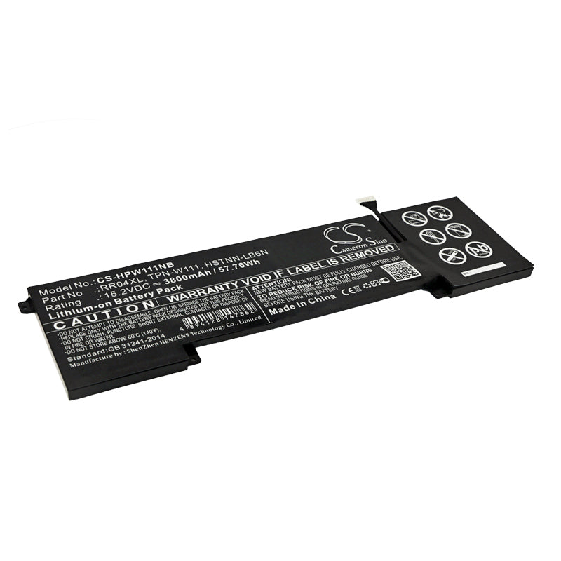 CS-HPW111NB Replacement Battery – Compatible with Omen 15, Omen 15-5000, Omen 15-5000na, OMEN 15-5000NA-K2V86EA, Omen 15-5000nc, OMEN 15-5000NC-K1G93EA, Omen 15-5000nd, OMEN 15-5000ND-K1R02EA, Omen 15-5000ne, OMEN 15-5000NE-K3F61EA, Omen 15-5000NF, OMEN 15-5000NF-K0X10EA, Omen 15-5000ng, OMEN 15-5000NG-K0X11EA, Omen 15-5000no, OMEN 15-5000NO-K0Y83EA, Omen 15-5000nt, OMEN 15-5000NT-K6Y10EA, Omen 15-5000NW, OMEN 15-5000NW-K1G95EA, Omen 15-5001LA, Omen 15-5001NA, OMEN 15-5001NA-K2V87EA, Omen