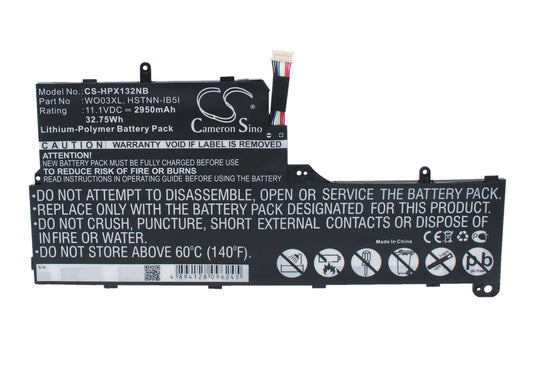 11.1V 2950mAh/32.75Wh Li-Polymer Notebook/Laptop Battery for HP