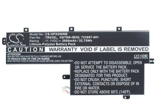11.1V 2950mAh/32.75Wh Li-Polymer Notebook/Laptop Battery for HP