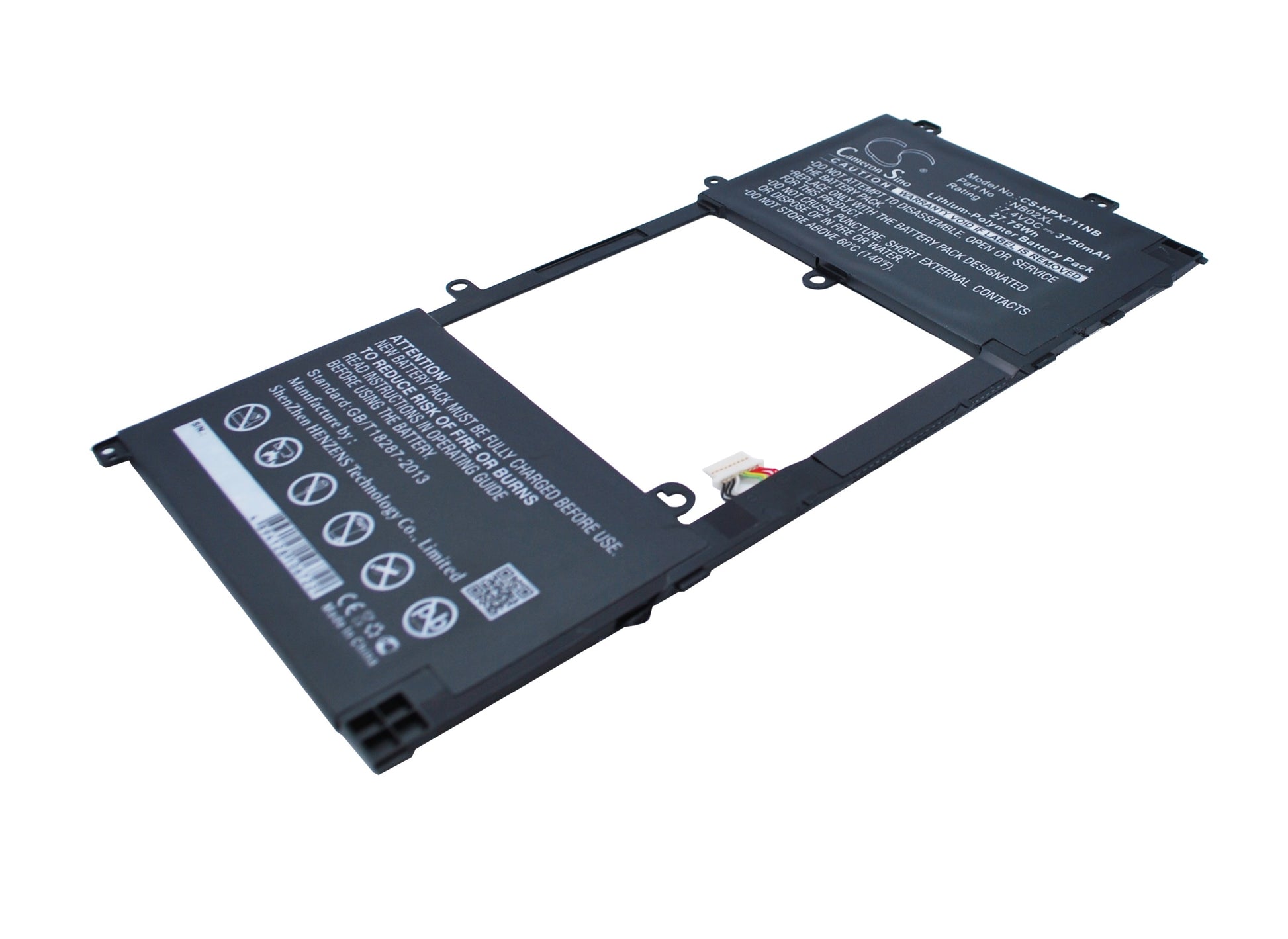 7.4V 3750mAh/27.75Wh Li-Polymer Notebook/Laptop Battery for HP
