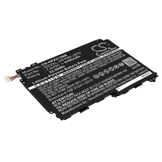 7.6V 4350mAh/33.06Wh Li-Polymer Notebook/Laptop Battery for HP
