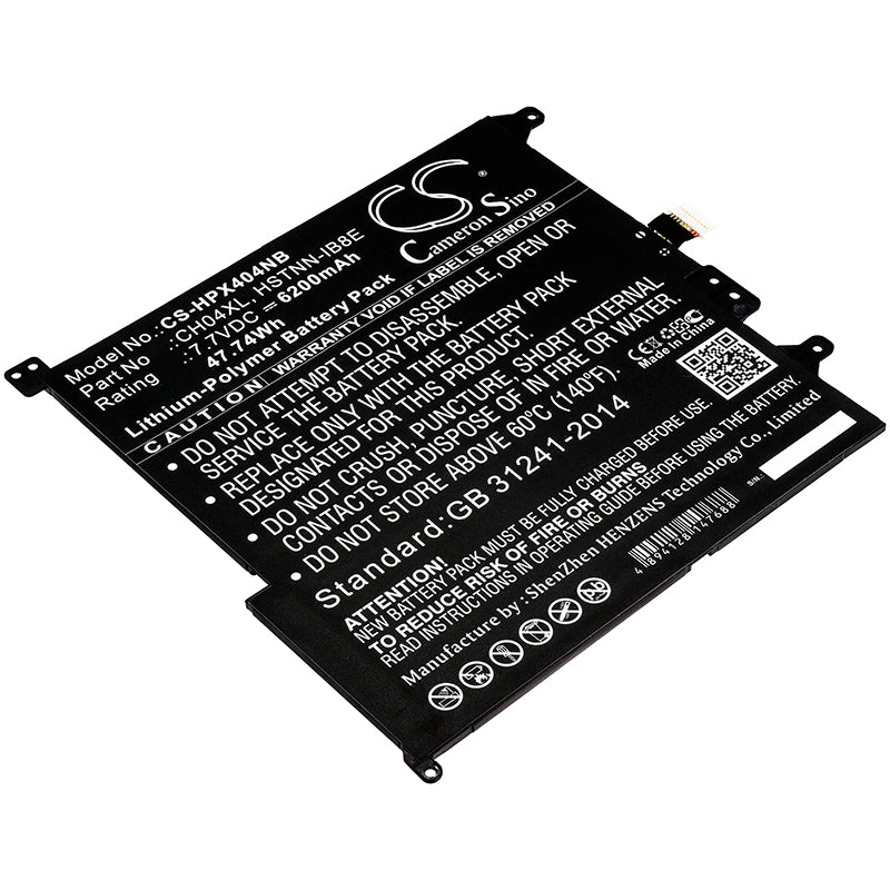 CS-HPX404NB Replacement Battery – Compatible with Chromebook X2, Chromebook X2 12-F000, Chromebook X2 12-F000NA, Chromebook X2 12-F000NF, Chromebook X2 12-F001NF, Chromebook X2 12-F002ND, Chromebook X2 12-F004NF, Chromebook X2 12-F014DX, Chromebook X2 12-F015NR