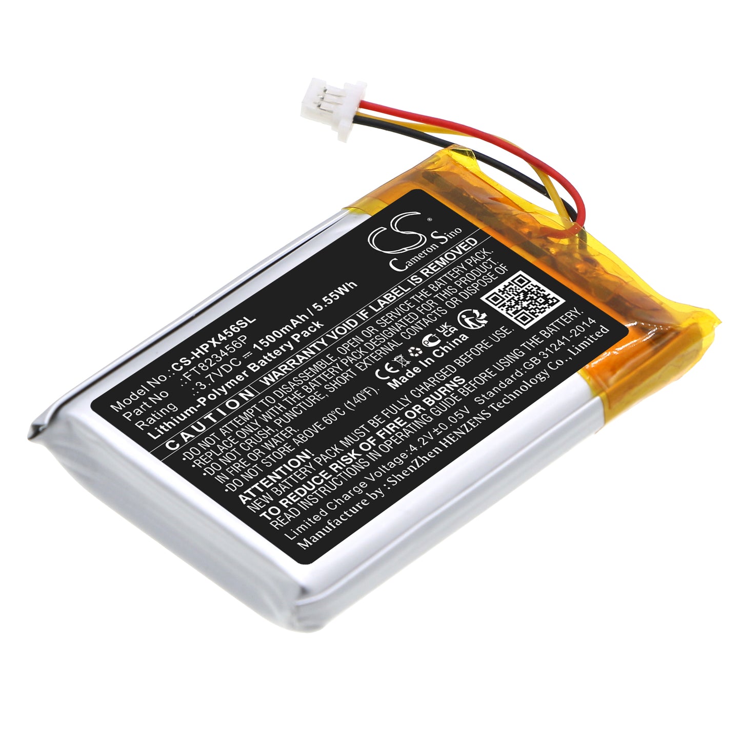 CS-HPX456SL Replacement Battery – Compatible with Arctis 9