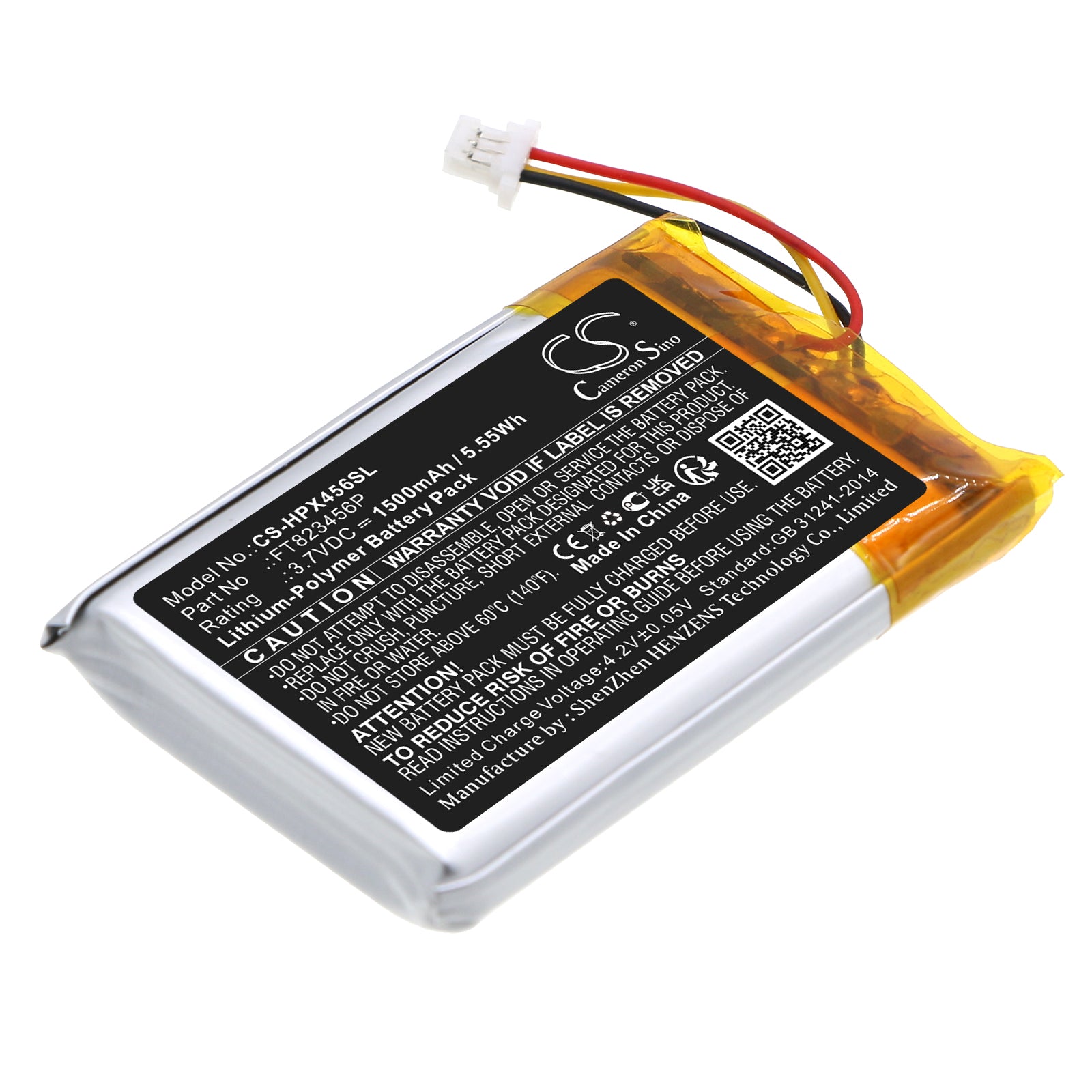 CS-HPX456SL Replacement Battery – Compatible with Arctis 9