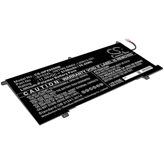 CS-HPX800NB Replacement Battery – Compatible with Chromebook X360 14 G1, Chromebook X360 14-DA, Chromebook X360 14-DA0011DX, Chromebook X360 14-DA0021NR