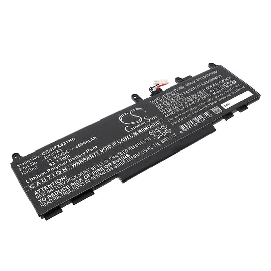 CS-HPX831NB Replacement Battery – Compatible with Elite X360 830 G11 2 In 1, Elite X360 830 G11 2 In 1 8L3M, Elite X360 830 G11 2 In 1 8L3P, Elite X360 830 G11 2 In 1 8L3Q, EliteBook 830 G11, EliteBook 830 G11 8M2V7AV, EliteBook 830 G11 8M2V9AV, EliteBook 830 G11 8M2W1AV, EliteBook 830 G11 8M2W3AV, EliteBook 830 G11 8M2W5AV, EliteBook 830 G11 8M2W7AV, EliteBook 830 G11 8M2X0AV, EliteBook 830 G11 8M2X3AV, EliteBook 830 G11 8M2X6AV, EliteBook 830 G11 8M2X9AV, EliteBook 830 G11 8M2Y2AV, EliteBook