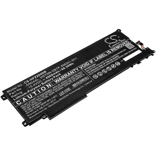 15.4V 4500mAh/69.30Wh Li-Polymer Notebook/Laptop Battery for HP