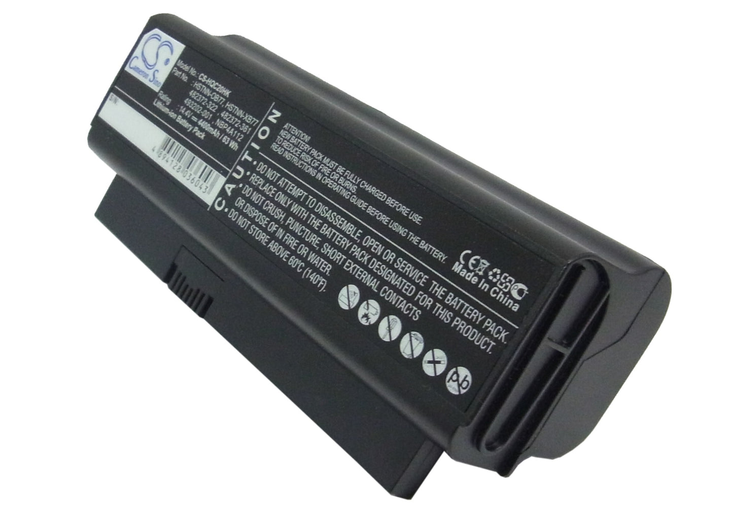14.4V 4400mAh Li-ion Notebook/Laptop Battery for HP