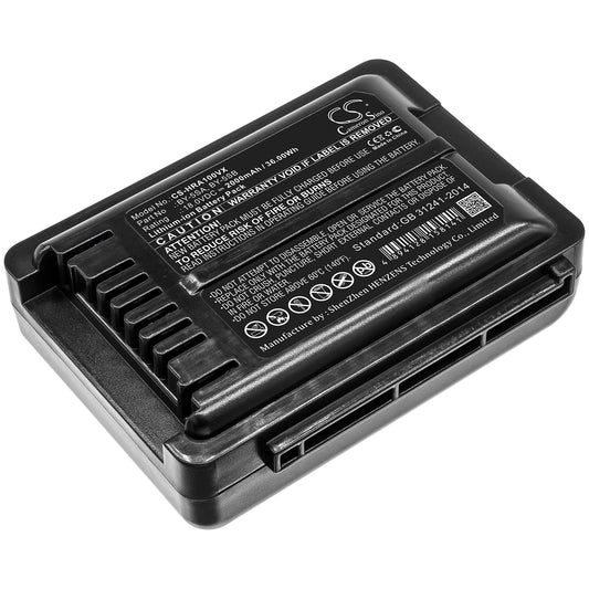 CS-HRA100VX Replacement Battery – Compatible with EC-A1R, EC-A1RCN-P, EC-A1RCN-Y, EC-A1R-P, EC-A1R-P-Y, EC-A1RX, EC-A1RX-N, EC-A1R-Y, EC-A2XE6, EC-AH2R, EC-AH5, EC-AH50S, EC-AP500, EC-AP500-P, EC-AP500-Y, EC-AP700, EC-AP700-N, EC-AR20BK, EC-AR2S, EC-AR2S-P, EC-AR2S-V, EC-AR2SX, EC-AR2SX-N, EC-AR3S, EC-AR3SX, EC-AR5, EC-AR5X, EC-AR7-N, EC-AR7-P, EC-AR8-B, EC-AR8-W, EC-AR9-B, EC-AR9-W, EC-AS500, EC-AS500-P, EC-AS500-Y, EC-AS510, EC-AS700, EC-AS700-N, EC-AS710, EC-FR5, EC-FR7-B, EC-FR9-B,