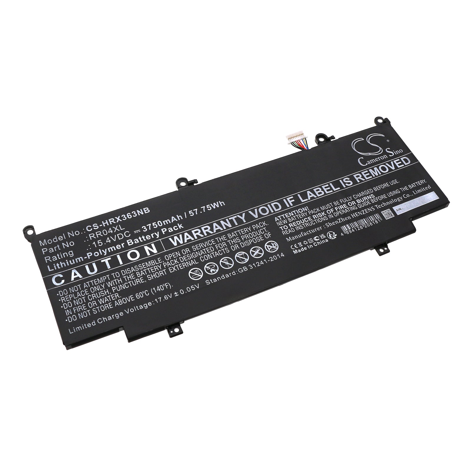 CS-HRX363NB Replacement Battery – Compatible with Spectre X360 13-4107NO, Spectre X360 13-4120NL, Spectre X360 13-4154NG, Spectre X360 13-AC000, Spectre X360 13-AC000NV, Spectre X360 13-AC001NK, Spectre X360 13-AC002NE, Spectre X360 13-AC003NA, Spectre X360 13-AC003NS, Spectre X360 13-AC004NN, Spectre X360 13-AC011ND, Spectre X360 13-AC018NF, Spectre X360 13-AC024TU, Spectre X360 13-AC033TU, Spectre X360 13-AC041TU, Spectre X360 13-AC053TU, Spectre X360 13-AC075NR, Spectre X360 13-AC080NG,