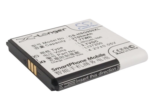 3.7V 2100mAh/7.77Wh Li-ion Mobile/SmartPhone Battery for Hisense
