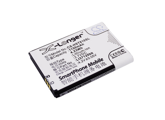 3.7V 1150mAh/4.23Wh Li-ion Mobile/SmartPhone Battery for Hisense