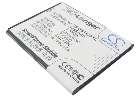3.7V 1450mAh/5.37Wh Li-ion Mobile/SmartPhone Battery for Hisense