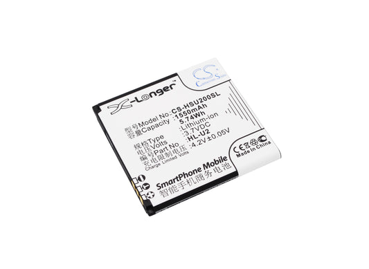 3.7V 1550mAh/5.74Wh Li-ion Mobile/SmartPhone Battery for HOSIN