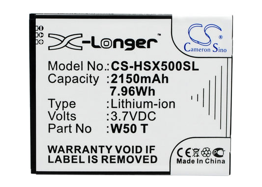 3.7V 2150mAh/7.96Wh Li-ion Mobile/SmartPhone Battery for ZOPO
