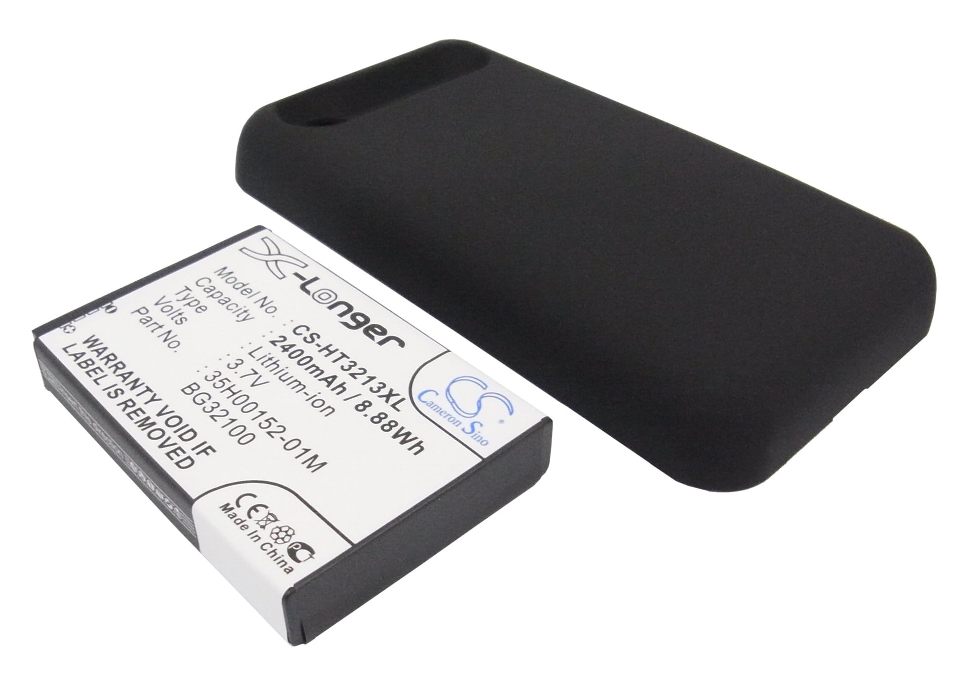 3.7V 2400mAh/8.88Wh Li-ion Mobile/SmartPhone Battery for HTC