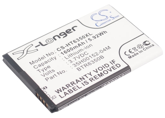 3.7V 1600mAh/5.92Wh Li-ion Mobile/SmartPhone Battery for Verizon