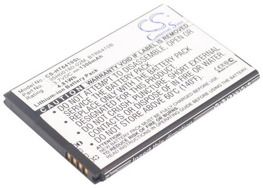 3.7V 1300mAh/4.81Wh Li-ion Mobile/SmartPhone Battery for Verizon