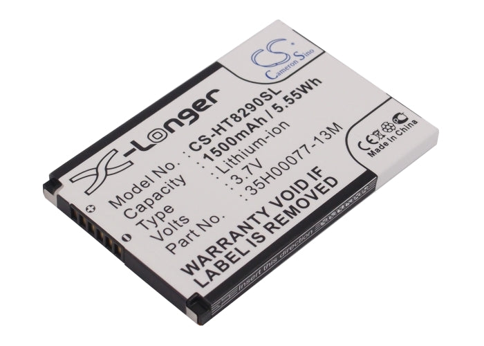 3.7V 1500mAh Li-Polymer Mobile/SmartPhone Battery for HTC