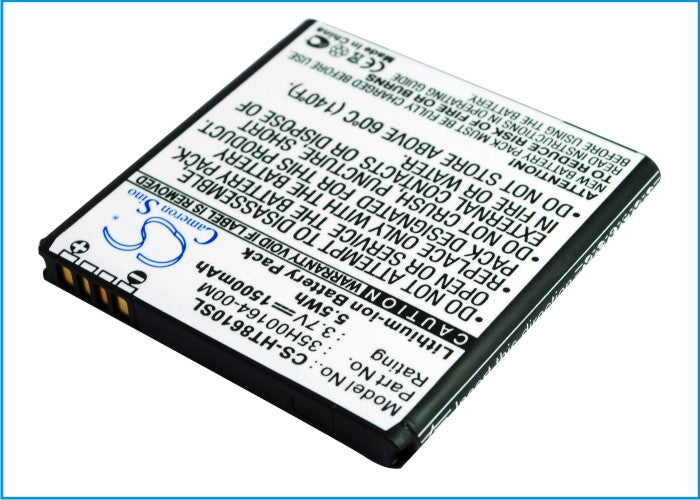 3.7V 1500mAh/5.55Wh Li-ion Mobile/SmartPhone Battery for Micromax
