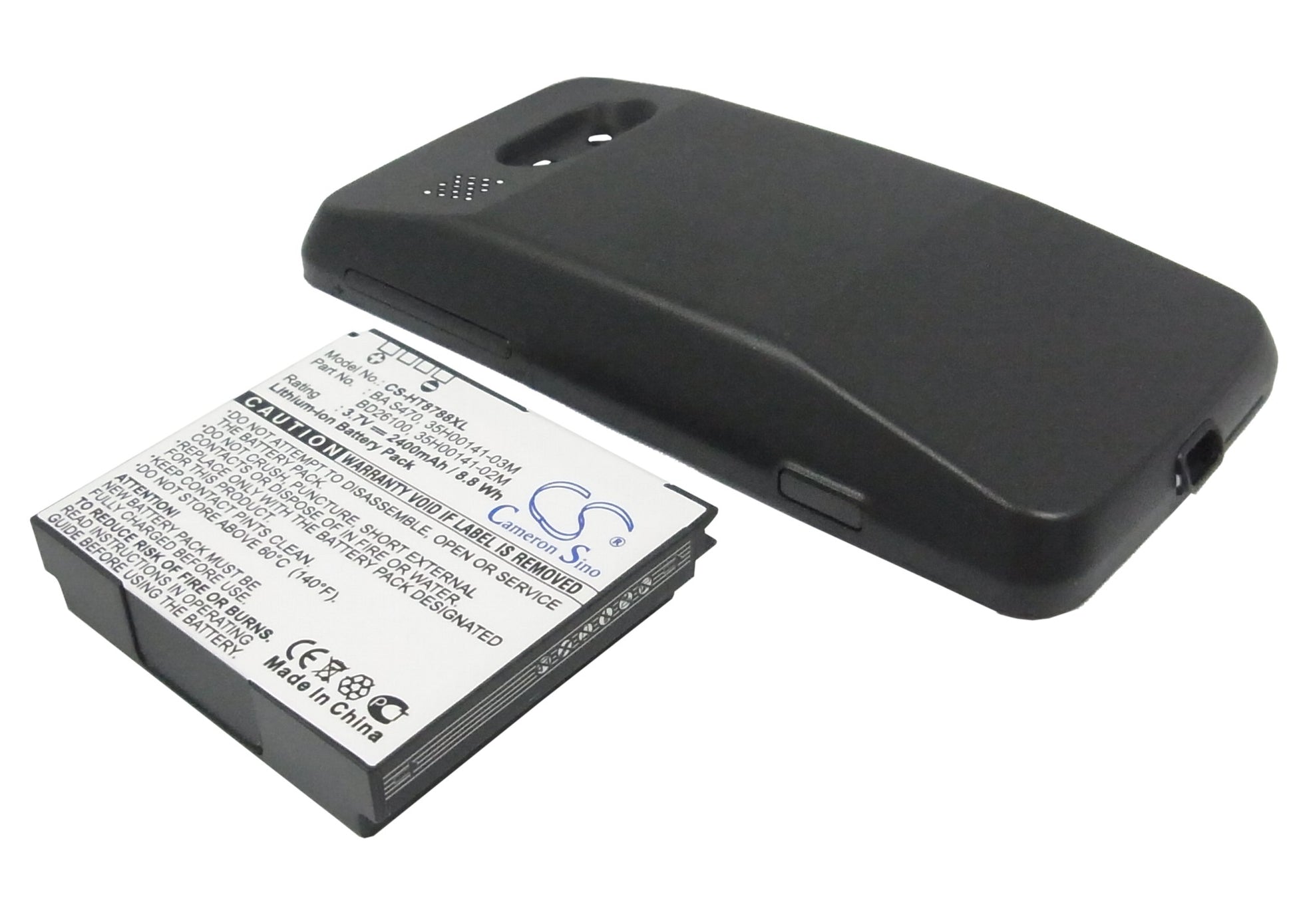 3.7V 2400mAh/8.88Wh Li-ion Mobile/SmartPhone Battery for HTC