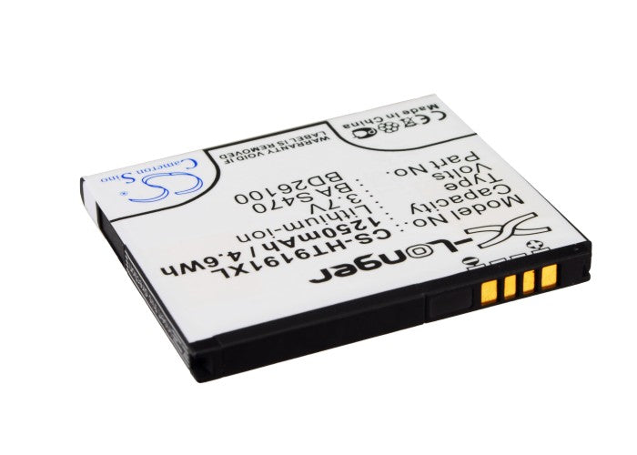 3.7V 1250mAh/4.63Wh Li-ion Mobile/SmartPhone Battery for T-Mobile