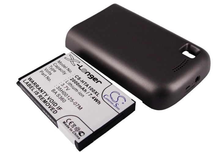 3.7V 2000mAh/7.4Wh Li-ion Mobile/SmartPhone Battery for HTC
