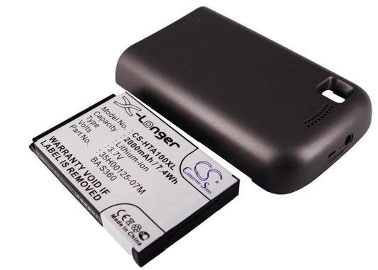 3.7V 2000mAh/7.4Wh Li-ion Mobile/SmartPhone Battery for HTC