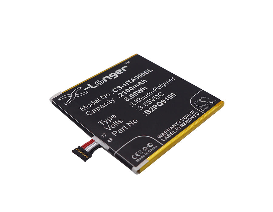 3.85V 2100mAh/8.09Wh Li-Polymer Mobile/SmartPhone Battery for HTC