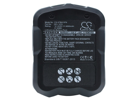 14.4V 4000mAh/57.60Wh Li-ion Power Tools Battery for Hitachi