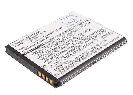 3.7V 1150mAh/4.26Wh Li-ion Mobile/SmartPhone Battery for AT&T