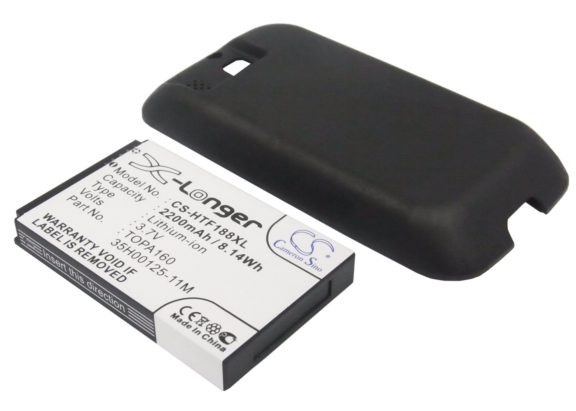 3.7V 2200mAh/8.14Wh Li-ion Mobile/SmartPhone Battery for HTC