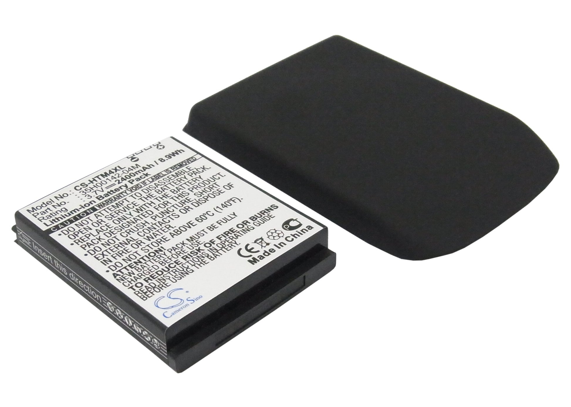 3.7V 2400mAh/8.88Wh Li-ion Mobile/SmartPhone Battery for HTC