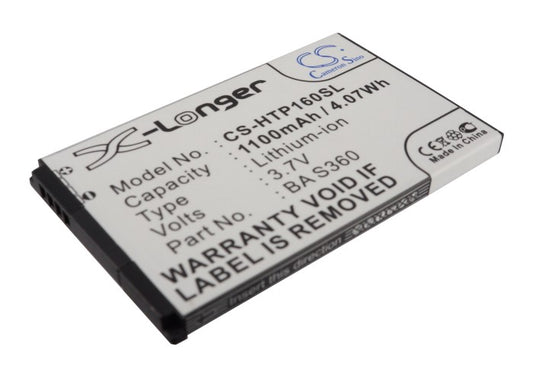 3.7V 1100mAh/4.07Wh Li-ion Mobile/SmartPhone Battery for AT&T